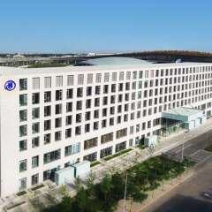 Отель Hilton Beijing Capital Airport вид на фасад фото 2