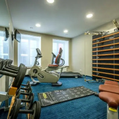 Отель Ratonda Centrum Hotel Литва, Вильнюс - 6 отзывов об отеле, цены и фото номеров - забронировать отель Ratonda Centrum Hotel онлайн фитнесс-зал фото 3