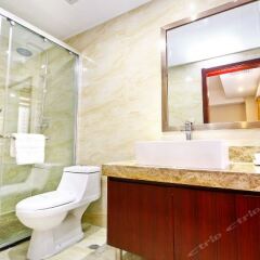 Отель Junhao International Hotel (Xi'an Administration Centre North Railway Station) Китай, Сиань - отзывы, цены и фото номеров - забронировать отель Junhao International Hotel (Xi'an Administration Centre North Railway Station) онлайн ванная