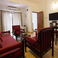 Отель OYO 12423 Home Pool View 1BHK Candolim Гоа комната для гостей фото 4
