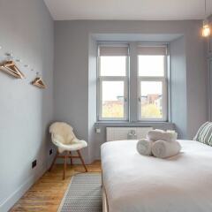 Апартаменты Ultra Stylish City Centre 1-bedroom Apartment Глазго комната для гостей