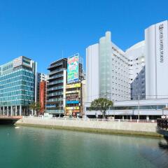 Отель Hakata Excel Tokyu Фукуока приотельная территория