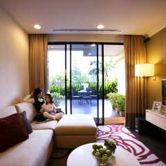 Отель Fraser Suites Singapore комната для гостей фото 3