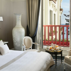 Отель Hôtel Barrière l'Hermitage Франция, Ла Боль Ескоблак - отзывы, цены и фото номеров - забронировать отель Hôtel Barrière l'Hermitage онлайн комната для гостей фото 5