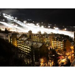 Отель Phoenix Pyeongchang Hotel Южная Корея, Пхёнчан - отзывы, цены и фото номеров - забронировать отель Phoenix Pyeongchang Hotel онлайн балкон