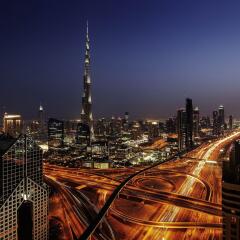 Отель Sofitel Dubai Downtown балкон