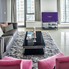 Апартаменты Dream Inn Dubai Apartments 29 Boulevard гостиничный бар