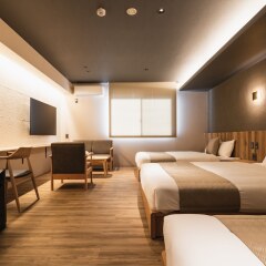 Отель GRAND BASE Beppu Ekihigashi Беппу комната для гостей
