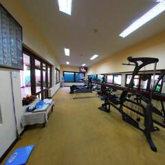 Отель Pandanus Resort фитнесс-зал
