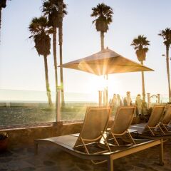 Отель Venice on the Beach Hotel США, Лос-Анджелес - отзывы, цены и фото номеров - забронировать отель Venice on the Beach Hotel онлайн пляж фото 2