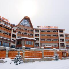 Отель Saint Ivan Rilski Hotel & Apartments Болгария, Банско - отзывы, цены и фото номеров - забронировать отель Saint Ivan Rilski Hotel & Apartments онлайн вид на фасад