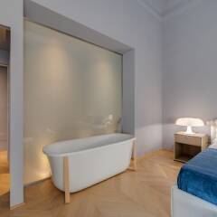 Апартаменты Santa Croce Deluxe 2 Bedroom Apartment Флоренция комната для гостей фото 3