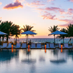 Nobu Hotel Miami Beach пляж фото 2