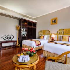 Отель Huong Giang Hotel Resort and Spa Вьетнам, Хюэ - 1 отзыв об отеле, цены и фото номеров - забронировать отель Huong Giang Hotel Resort and Spa онлайн комната для гостей фото 5