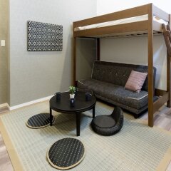 Отель Trip Pod Tojin-Machi A Фукуока комната для гостей фото 4