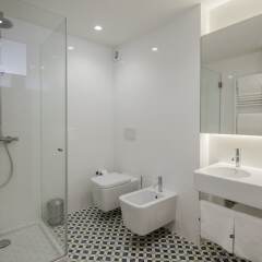 Апартаменты Baumhaus Serviced Apartments ванная