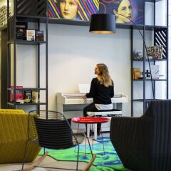 Отель Aparthotel Adagio Köln City Германия, Кёльн - 5 отзывов об отеле, цены и фото номеров - забронировать отель Aparthotel Adagio Köln City онлайн интерьер отеля фото 3