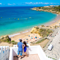 Апартаменты Muthu Clube Praia da Oura пляж фото 2