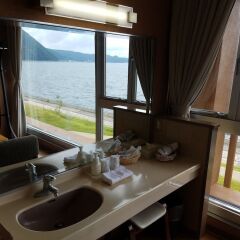 Umikaoru Yado Hotel New Matsumi Беппу в номере