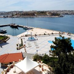 Отель Grand Hotel Excelsior Мальта, Флориана - 2 отзыва об отеле, цены и фото номеров - забронировать отель Grand Hotel Excelsior онлайн пляж фото 2