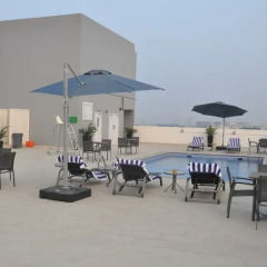 Fortune Park Hotel Dubai Investments Park бассейн фото 3