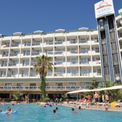 Asrin Beach Hotel Турция, Аланья - отзывы, цены и фото номеров - забронировать отель Asrin Beach Hotel - All Inclusive онлайн бассейн фото 3