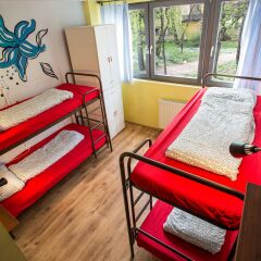 Island Hostel Adults only Будапешт комната для гостей