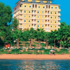 Antik Alanya Турция, Аланья - отзывы, цены и фото номеров - забронировать отель Antik Alanya онлайн вид на фасад фото 2