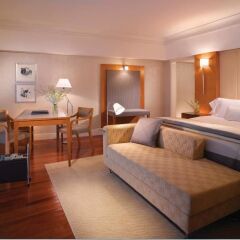 Отель Fairmont Singapore (SG Clean) Сингапур, Сингапур - отзывы, цены и фото номеров - забронировать отель Fairmont Singapore (SG Clean) онлайн комната для гостей фото 5