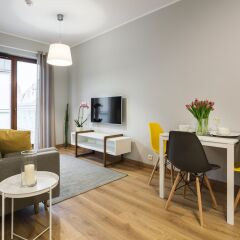 Отель UNIC Apartments Dominikanska Польша, Познань - отзывы, цены и фото номеров - забронировать отель UNIC Apartments Dominikanska онлайн комната для гостей фото 4