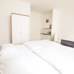 Отель Grand Central Apartments Австрия, Вена - отзывы, цены и фото номеров - забронировать отель Grand Central Apartments онлайн комната для гостей фото 5