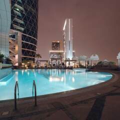 Отель Piks Key - Park Tower B Дубай бассейн фото 2