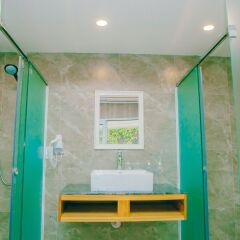 Отель The Grand Blue Hotel Вьетнам, Шапа - отзывы, цены и фото номеров - забронировать отель The Grand Blue Hotel онлайн ванная