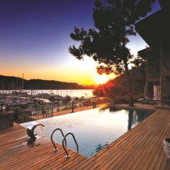 Marti Hemithea Hotel Турция, Кумлюбюк - отзывы, цены и фото номеров - забронировать отель Marti Hemithea Hotel онлайн бассейн фото 3