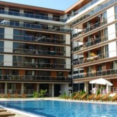 Отель Pomorie Bay Apartments and Spa Болгария, Поморие - отзывы, цены и фото номеров - забронировать отель Pomorie Bay Apartments and Spa онлайн бассейн фото 2