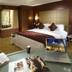 Ariva Beijing West Hotel & Serviced Apartment Пекин комната для гостей