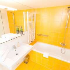 Отель Leonhard Apartments Vienna Австрия, Вена - отзывы, цены и фото номеров - забронировать отель Leonhard Apartments Vienna онлайн ванная фото 2