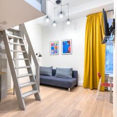 Гостиница ColorSpb ApartHotel GriboedovArt в Санкт-Петербурге 1 отзыв об отеле, цены и фото номеров - забронировать гостиницу ColorSpb ApartHotel GriboedovArt онлайн Санкт-Петербург комната для гостей фото 5