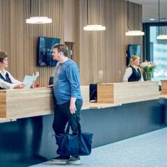 Отель LHL Sykehuset Hotell интерьер отеля