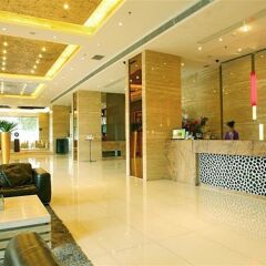 Отель Zhongshan Plainvim Fashion Business Hotel Китай, Чжуншань - отзывы, цены и фото номеров - забронировать отель Zhongshan Plainvim Fashion Business Hotel онлайн интерьер отеля фото 3