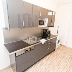 Апартаменты Checkvienna – Apartment Huetteldorfer Strasse Вена в номере фото 2