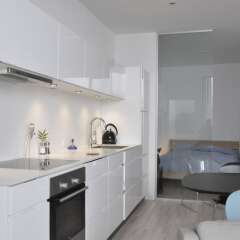 Отель 1 bedroom apt Købmagergade 358-1 Копенгаген в номере