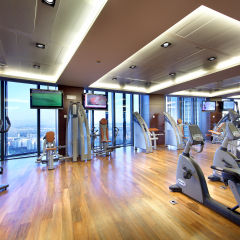 Отель Eurostars Madrid Tower Мадрид фитнесс-зал