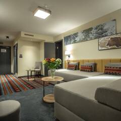 Отель Rila Hotel Borovets Болгария, Боровец - 2 отзыва об отеле, цены и фото номеров - забронировать отель Rila Hotel Borovets онлайн комната для гостей фото 4