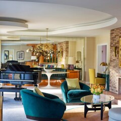 The Beverly Hills Hotel гостиничный бар