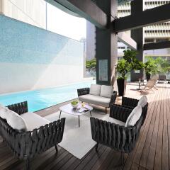 Отель Pan Pacific Serviced Suites Orchard, Singapore Сингапур, Сингапур - отзывы, цены и фото номеров - забронировать отель Pan Pacific Serviced Suites Orchard, Singapore онлайн бассейн