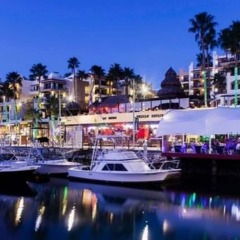 Отель Great Marina-view Nautical JR Suite IN Cabo Золотая зона Марина приотельная территория фото 2