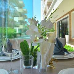 Отель Sandy Beach Resort Албания, Голем - отзывы, цены и фото номеров - забронировать отель Sandy Beach Resort онлайн питание фото 2