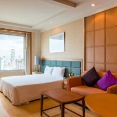 Отель Jasmine City 4* Студия Делюкс с разными типами кроватей фото 13