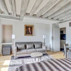 Апартаменты Luxury Apartment Paris Louvre комната для гостей фото 4